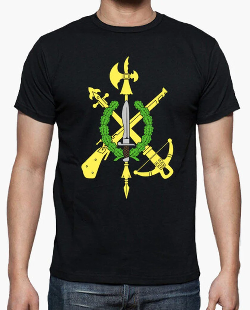 

Operaciones Especiales Espanolas Military Men T-Shirt Short Sleeve Casual 100% Cotton Shirts Size