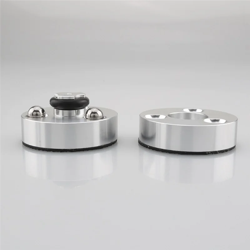 AK25-4PCS Podkładki izolacyjne pod głośniki Hi-Fi, nóżki, podstawki 40x23mm, aluminiowe tłumiki wibracji