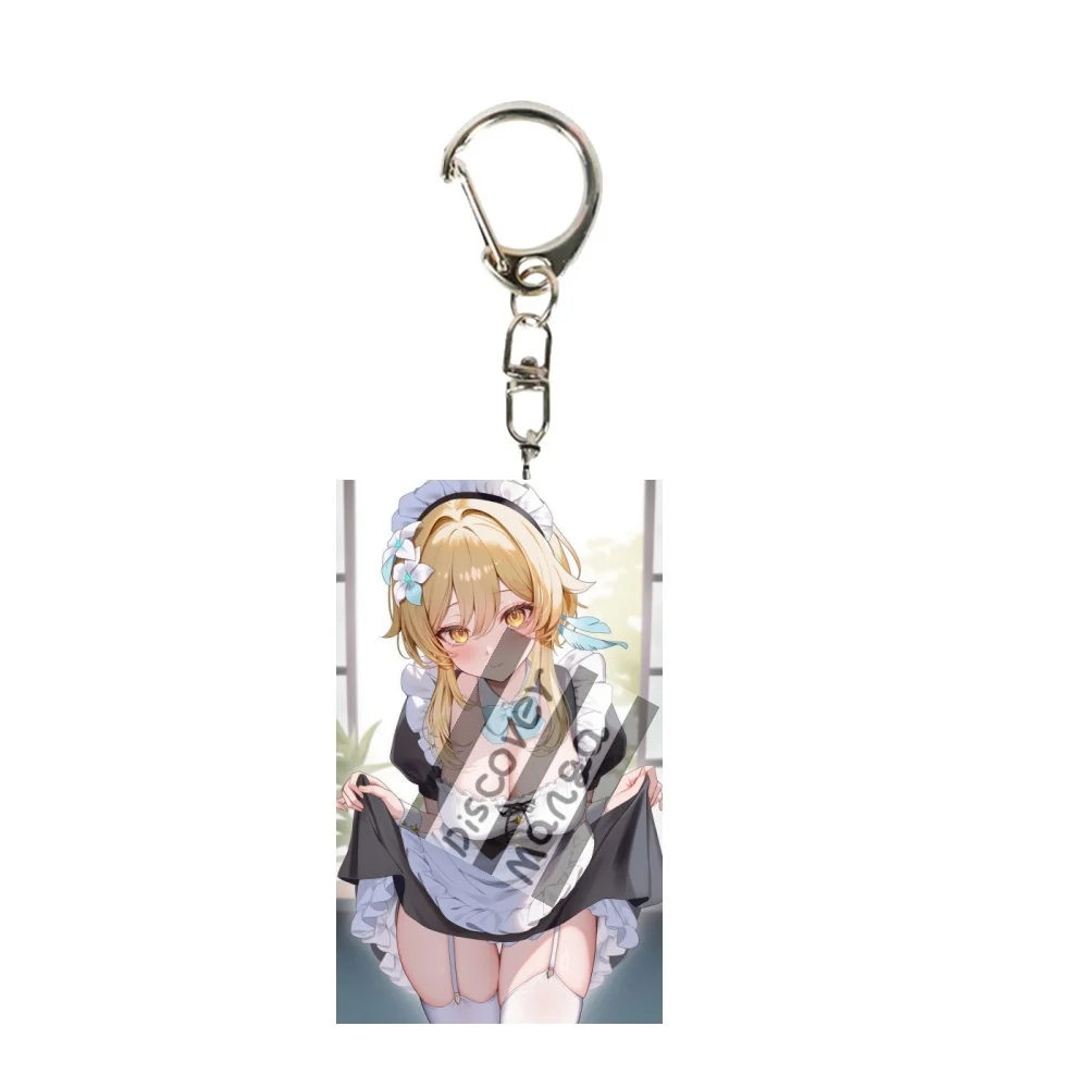 

6CM hot Anime The Quintessential Quintuplets Acrylic Keychain Model Cosplay Characters Ornament Accessories Good Gifts