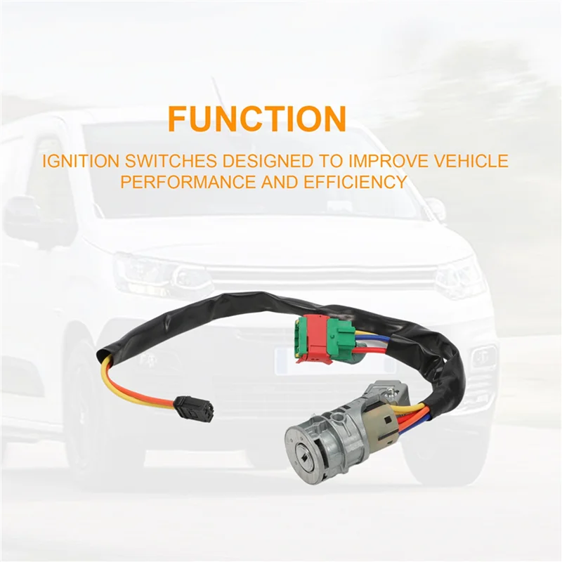 

2X For CITROEN C2 C3 2002-2010 Ignition Lock Cylinder Starter Switch 4162AH 4162AG Ignition Switch Starter Lock Repair