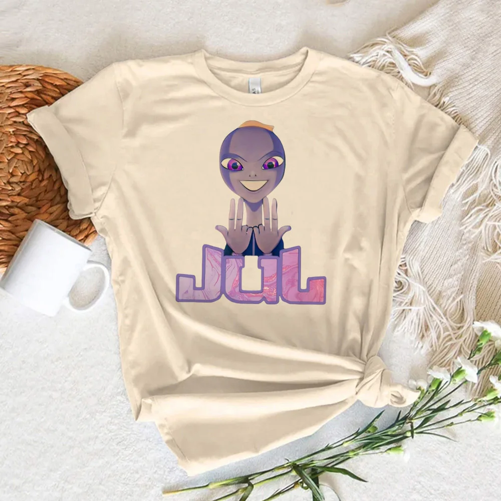 Jul t shirt women anime summer designer Tee girl designer clothes