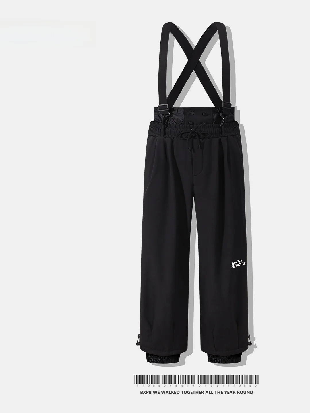 pantalon-de-ski-xturtle-a-sangle-detachable-doublure-polaire-impermeable-pour-snowboard-et-ski-thermique-sechage-rapide-coupe-vent