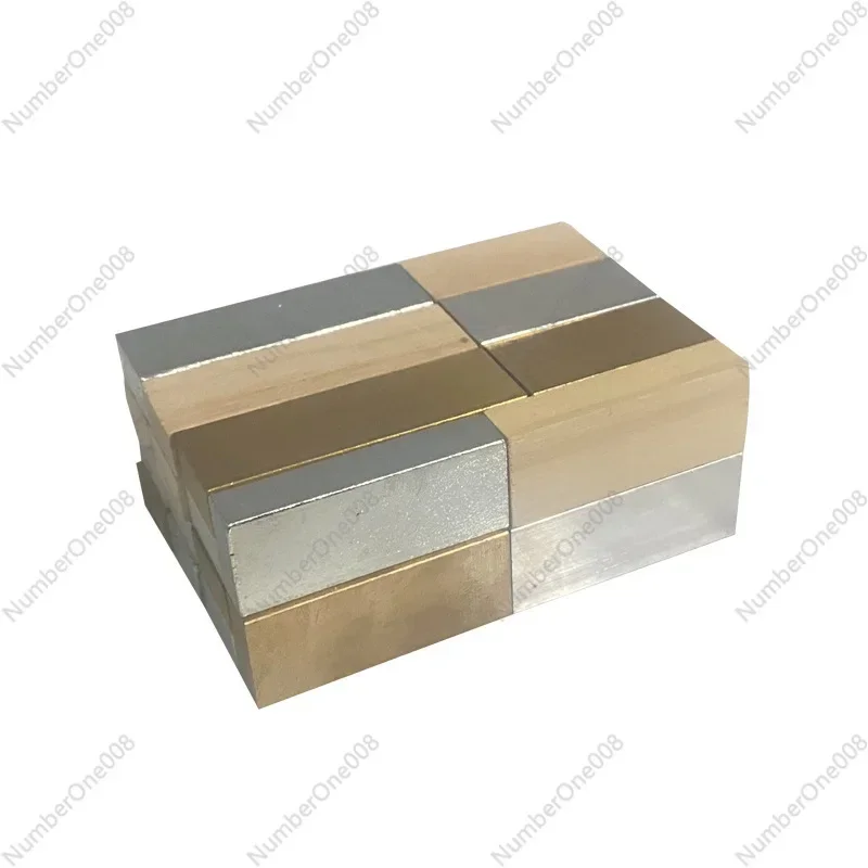 Physical Teaching Instrument Cuboid Copper Iron Aluminum Wooden Material Density Volume Quality Comparison