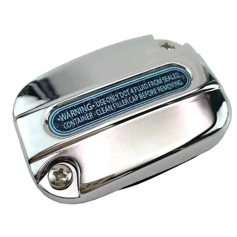Stable-Motorcycle Brake Master Cylinder Cover Oil Tank Cover For Ultra Classic Electra Glide Street Glide 2008-2017