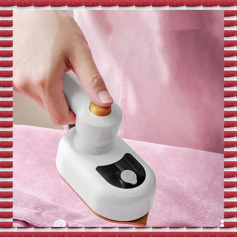

A97G Mini Portable Iron Handheld Ironing Machine Household Handheld Ironing Machine Rotating Folding Iron EU PLUG