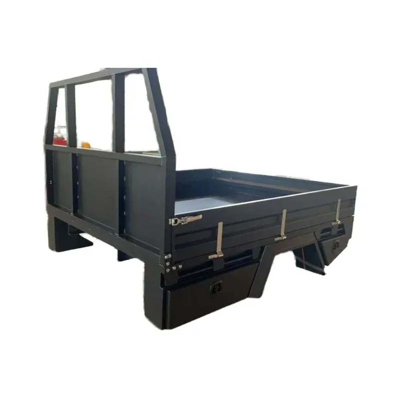 Dual/Single/Extra 4x4 Cab Aluminum Pallet and Canopy with Dog Box Toolbox for Hilux, Ranger, Dmax, Bt50, Triton