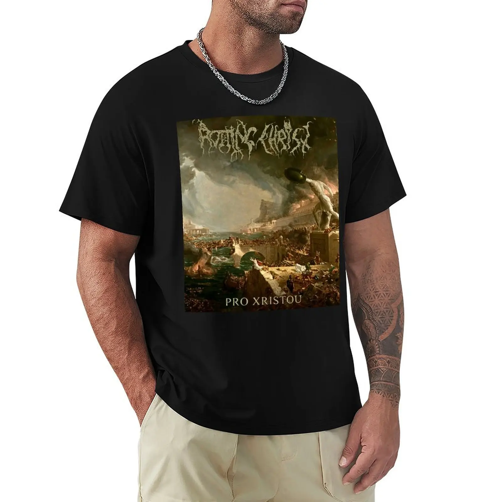 

R C, PRO XRISTOU T-Shirt graphics Clothing cute tops t shirt for men