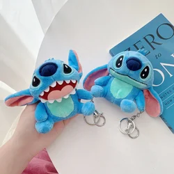 Niedliche Cartoon Stitch Puppe Kopfhörer Schutzhülle für Airpods Pro, 3 und Pro 2, leicht zu tragen