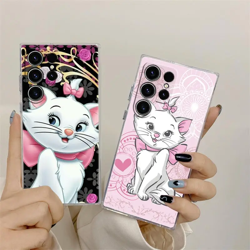 حافظة لهاتف سامسونج جالاكسي S24FE S25 S23 S21 Ultra S20 S24 FE S22 Plus Note 20 A35 A55 5G حافظة شفافة #2