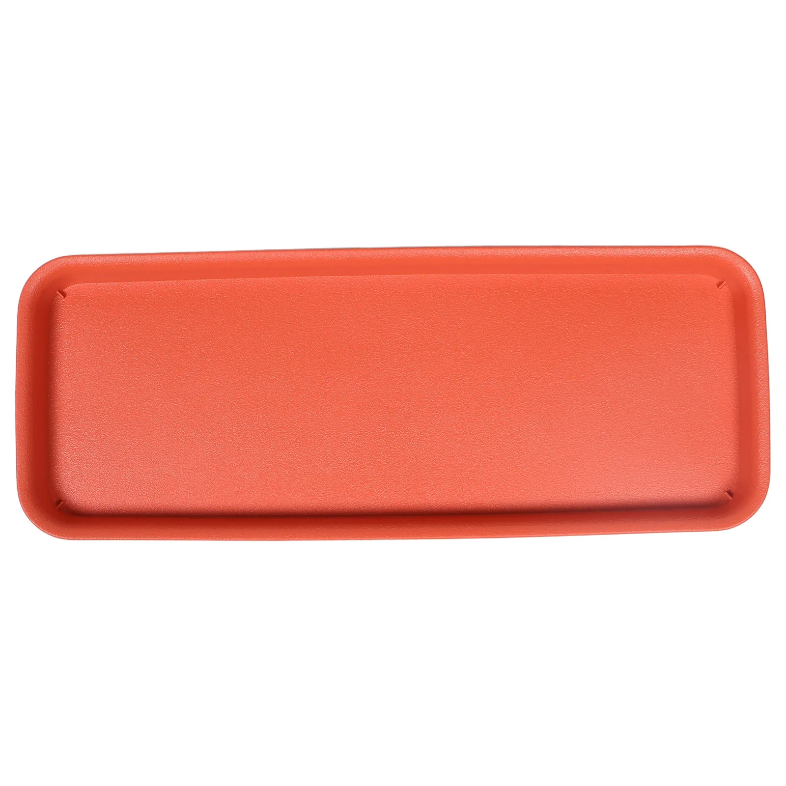

Rectangle Flower Pot Tray Durable Plastic Plant Water Catcher Prevent Leak Easy Clean Rectangular Design Stable Base