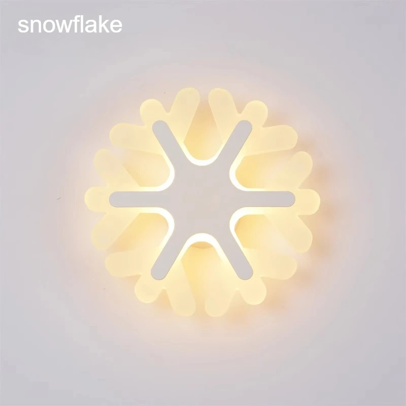 Snowflake ceiling lights balconie corridor entrances staircase ceiling lamp children's room bedroom lighting home decor lamps