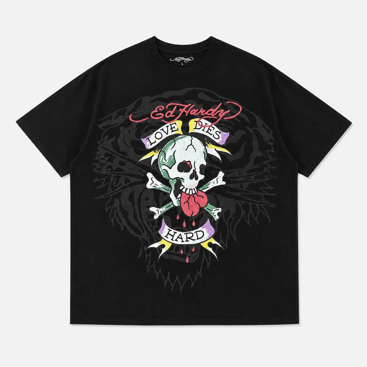 Ed Hardy Skull Crossbones Bleeding Heart 