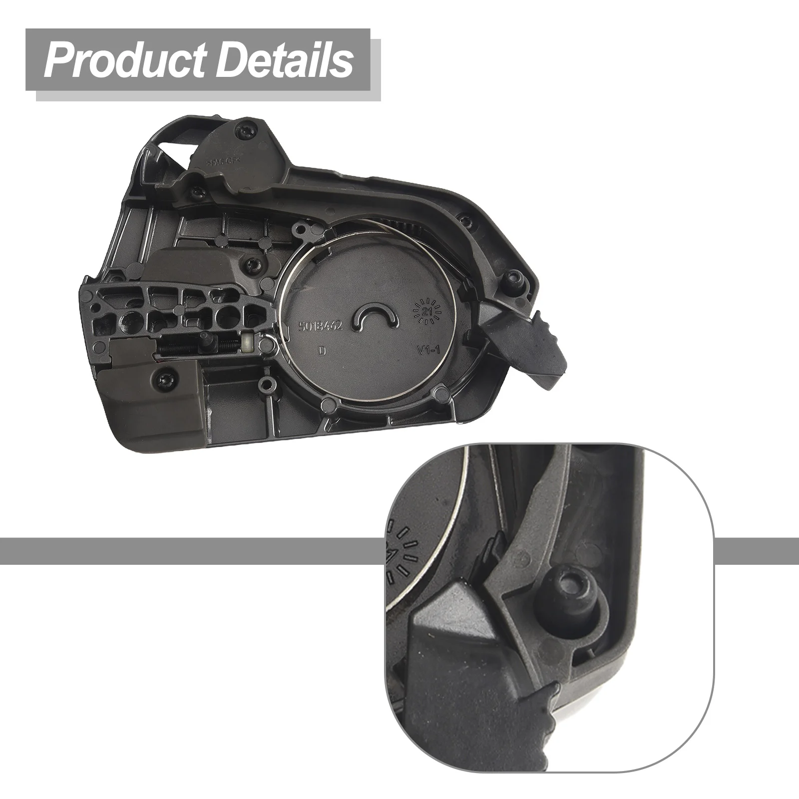 

Инновационная сменная система крышки сцепления для вашей бензопилы, включая основные компоненты, как крышка бензобака и инструменты