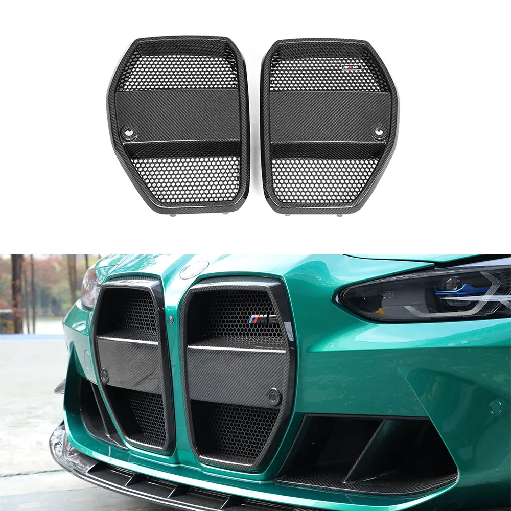 

AX Racing Grills For BMW G80 G82 Trim Body Kits Car Accessories Auto Parts Real Dry Carbon Fiber AX Style Grille