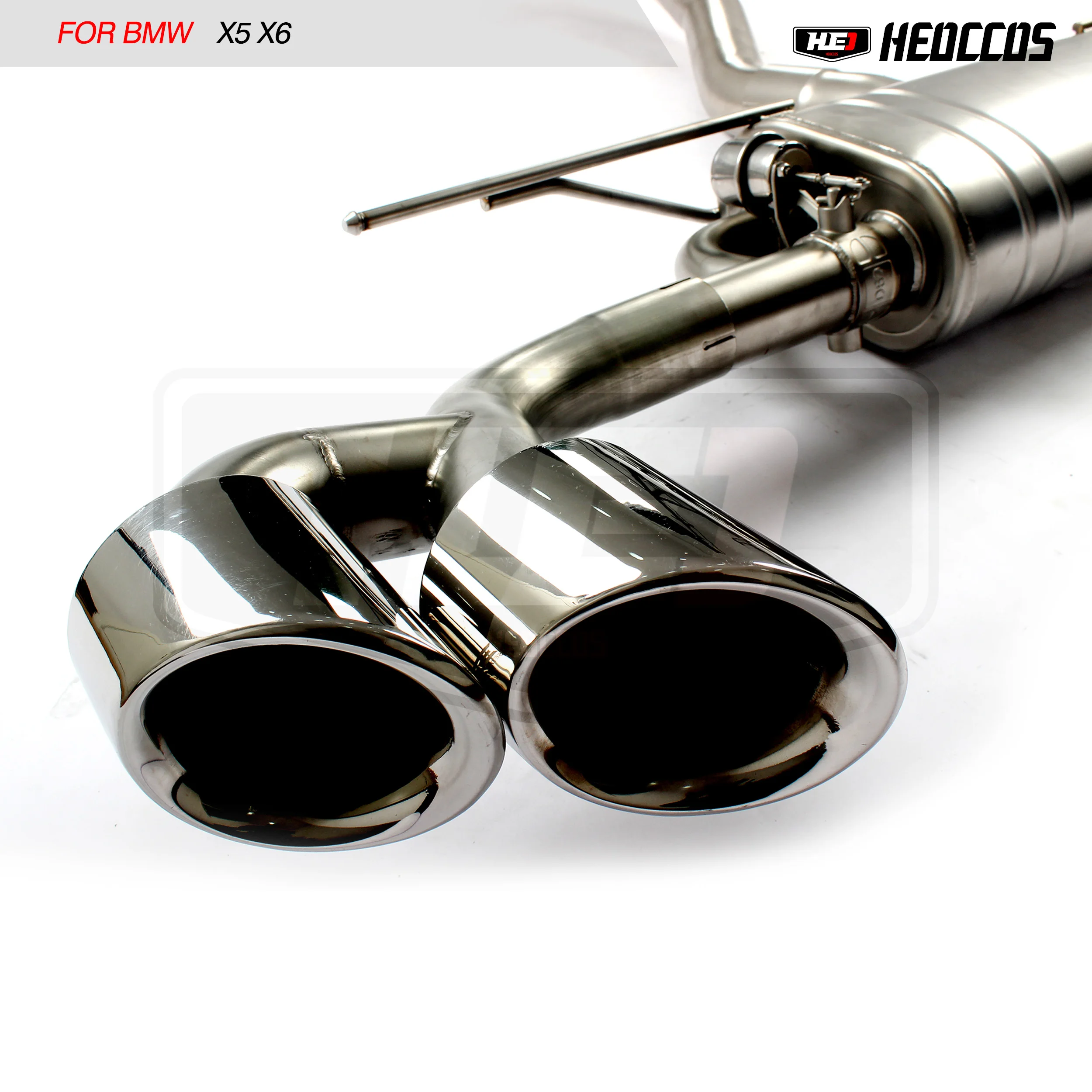 HEO stainless steel exhaust system for BMW X5 X6 exhaust catback valve exhaust performance upgrade and modification