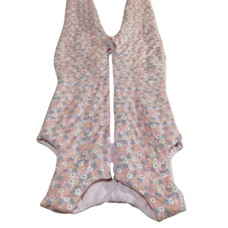 

Пушистые теплые брюки из хлопка с наполнителем ABDL, комбинезон на молнии для пары, жилет ручной работы, стильные хлопковые брюки, термобрюки с открытой промежностью