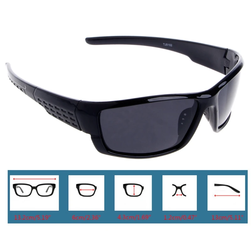 Men's polarized sunglasses, full frame, eye protection, outdoor, fishing, cycling, travel