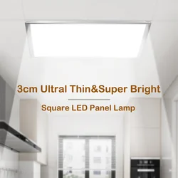 Ultral Thin Suqare Panel Led 220V Energy Saving Led Panel Light 30X30cm 20W Led Panels Ceiling Light For Office Bathrom Kitchen