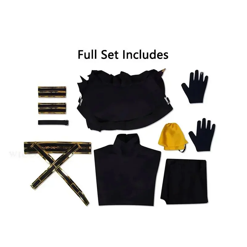 EE01 Anime The Eminence in Shadow Cosplay Cid Kagenou Costume Leader of Shadow Garden Halloween Fancy Outfit Cloak for Men AIo0！