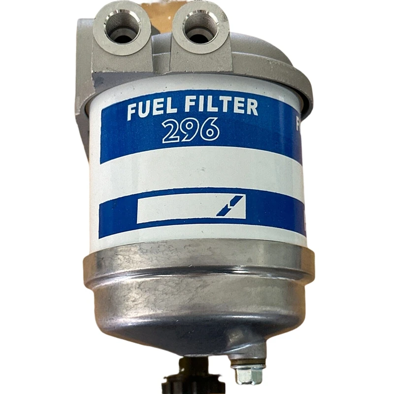 Diesel Filter Oil Water Separator Single Cup Assembly 7111-296 HDF296 Universal Fuel Filter Spare Parts 296 Filter Elements