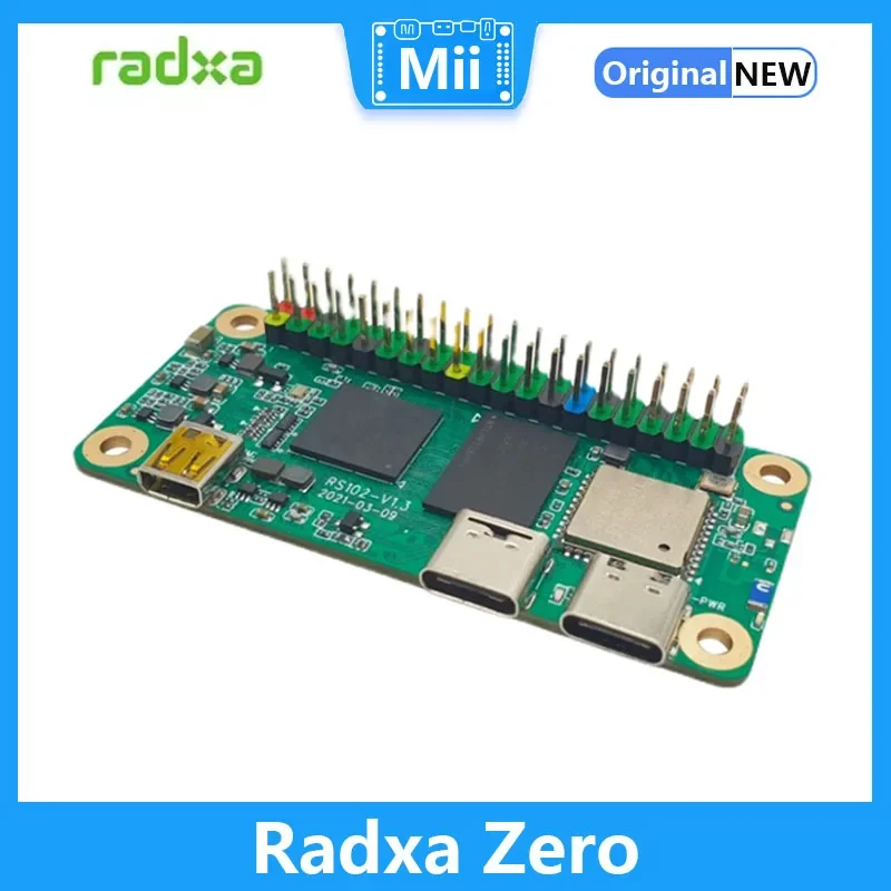 

Четырехъядерная мини-макетная плата Radxa Zero с 1G/2G/4G Ram Мощная альтернатива Raspberry Pi Zero W