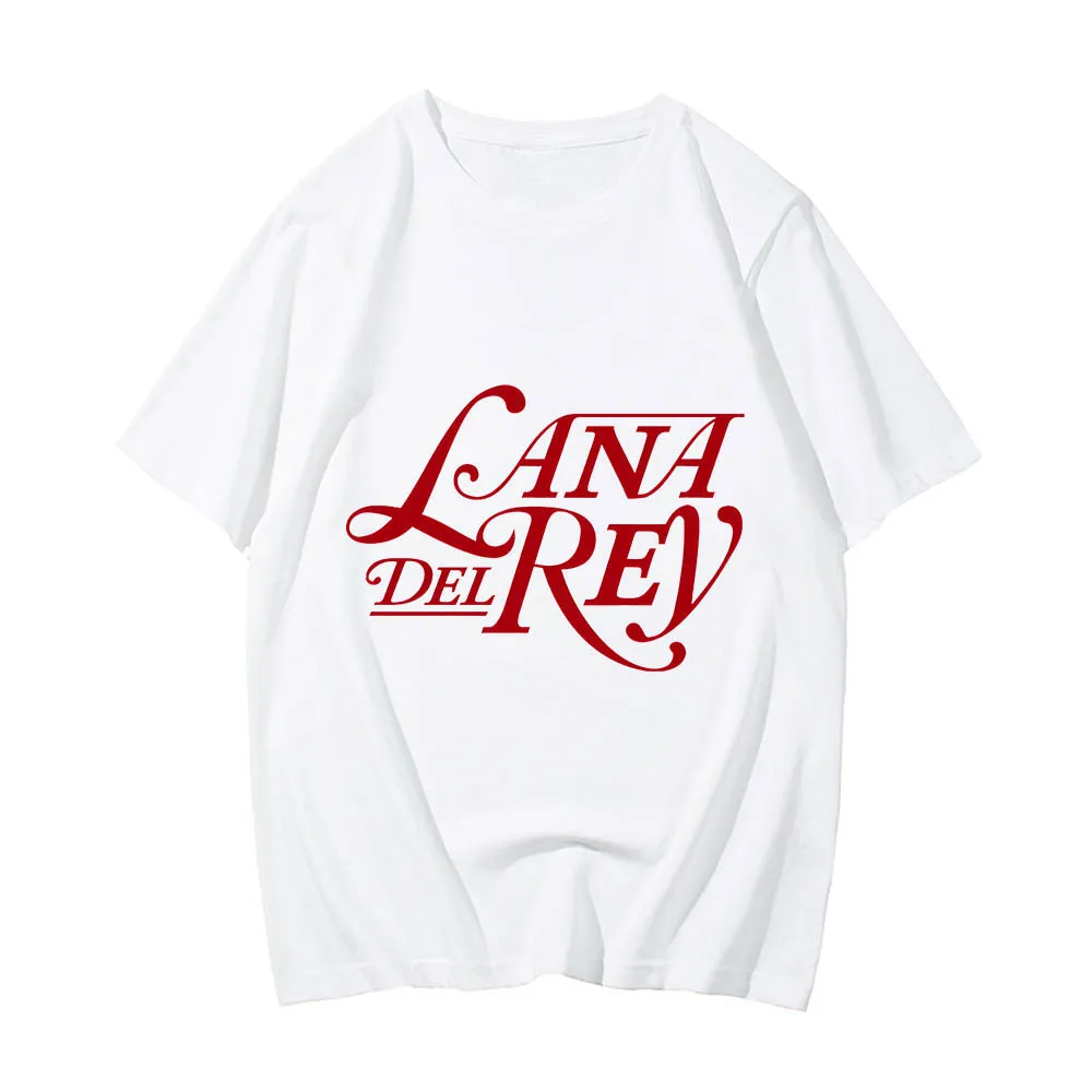 Fashion Lana Del Rey T-Shirts Print Men Women Short Sleeve Cotton T Shirt Hip Hop Streetwear Harajuku Unisex Tees Tops Clothing