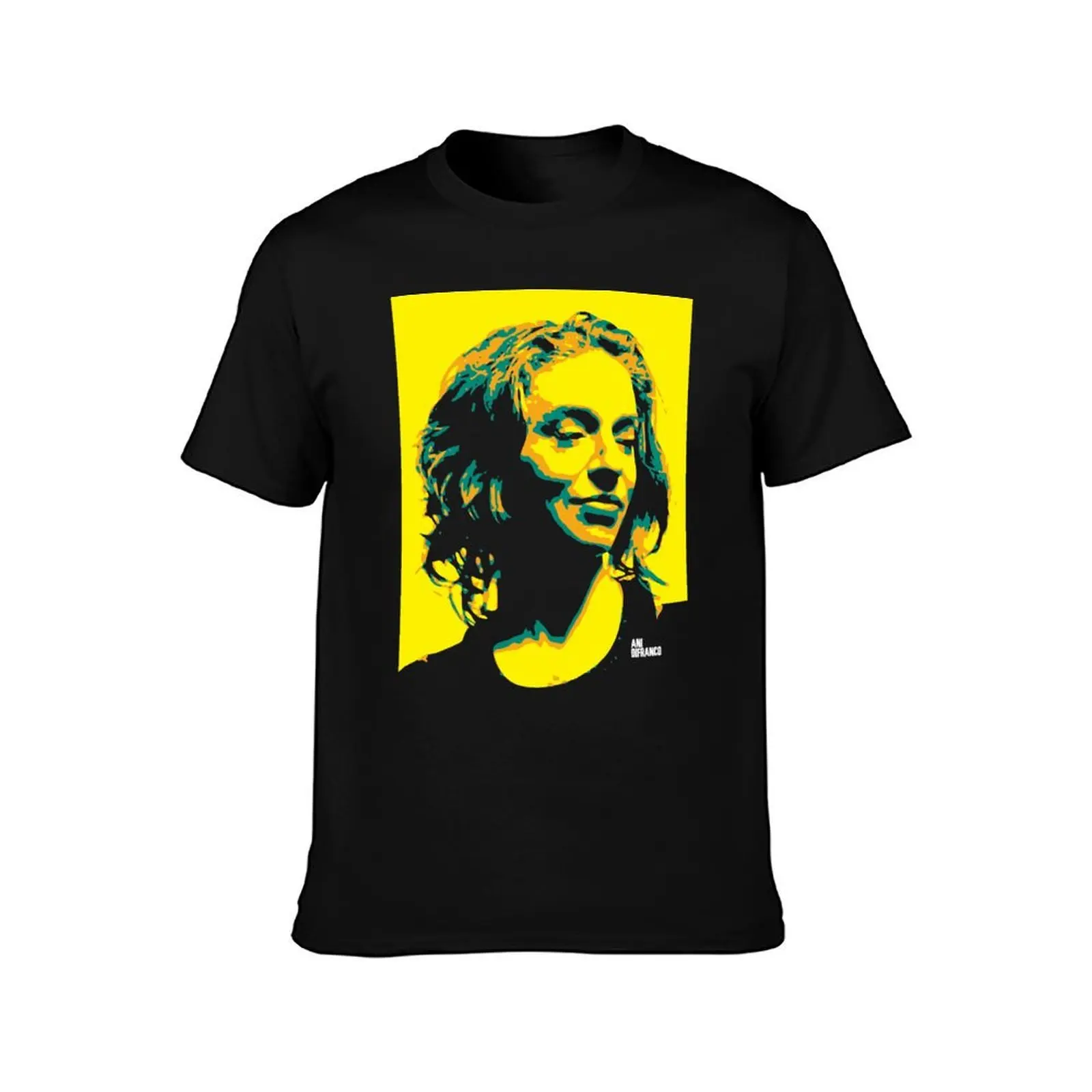 Ani DiFranco. Angela Maria. American singer-songwriter. T-Shirt Summer Casual Cotton Tee, Unisex Men Women