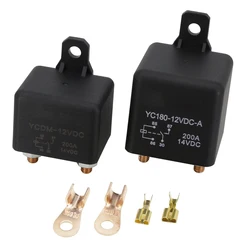 200A high current start relay 12/24V High Power Automotive Relay YC180-12/24VDC-A Type Intermittent 4.8W