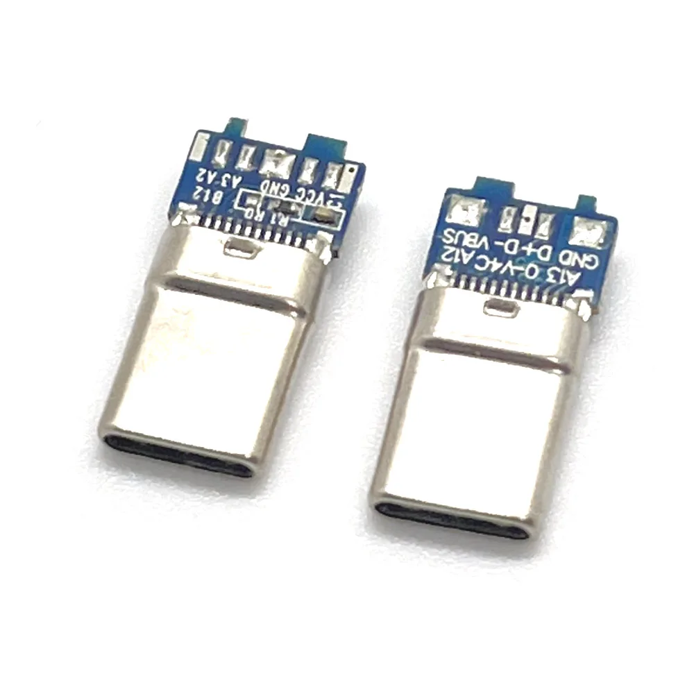 Tip-c Mirco USB 3.1 konnektör Jack ctor ctor kuyruk erkek tak elektrik terminalleri 9 pin tipi C OTG adaptörü De Carga Set elektrik