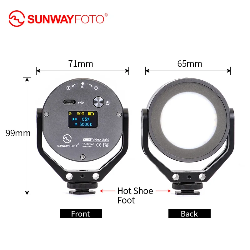 SUNWAYFOTO FL-54 MB-01 LED Camera Photo Video Studio Light Photography Lighting Youtube Fotografia Led Photo Light Outdoor Video