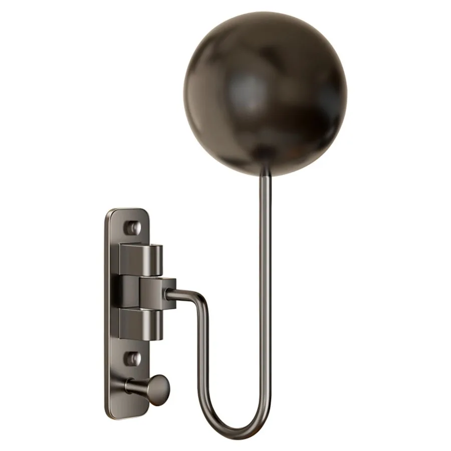

High Quality Wall Mount 180 Degree Rotatable Swivel Motorcycle Bike Helmet Coats Cap Holder