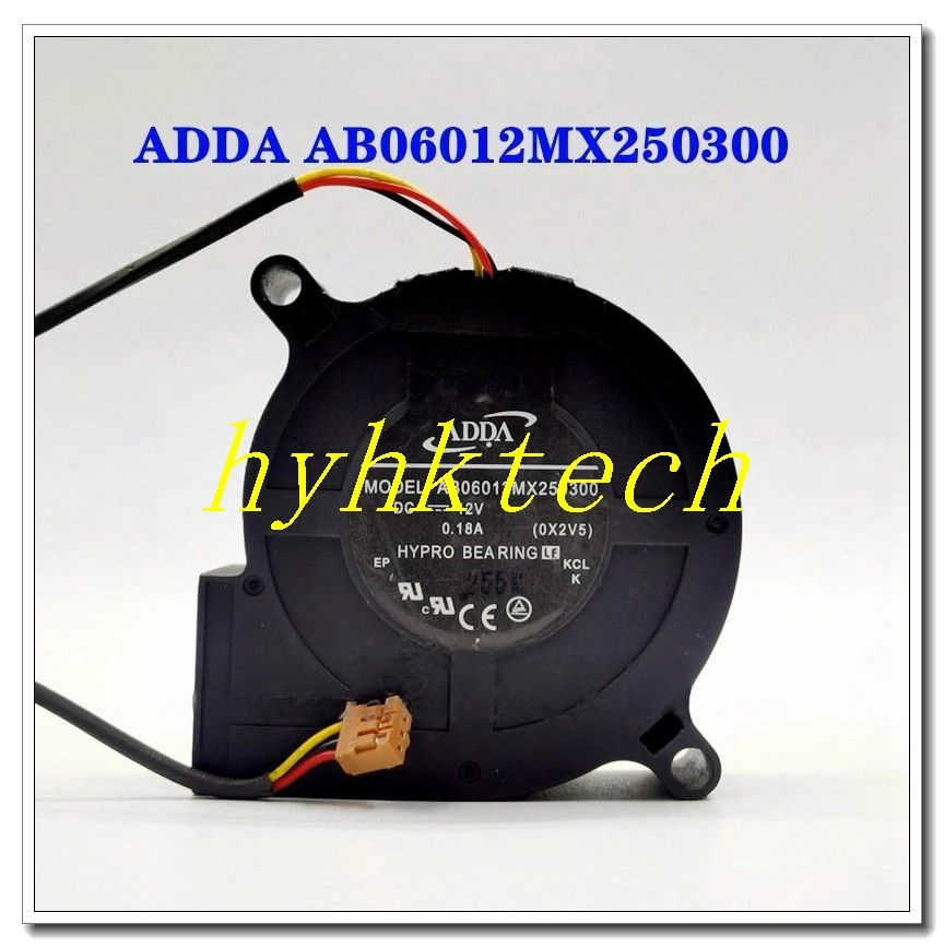 

AB06012MX250300 AB06012HB250300 AB06012HX250300 12 В 0,18 А 1210 охлаждающий вентилятор для проектора, 100% протестирован перед отправкой