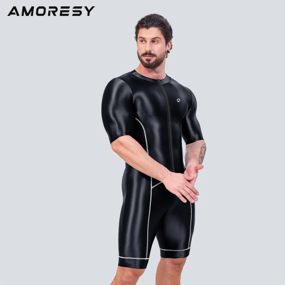 AMORESY Gladius Series Triathlon Swimming Running Road Mountain Bike Racing Cycling Sports Jumpsuit