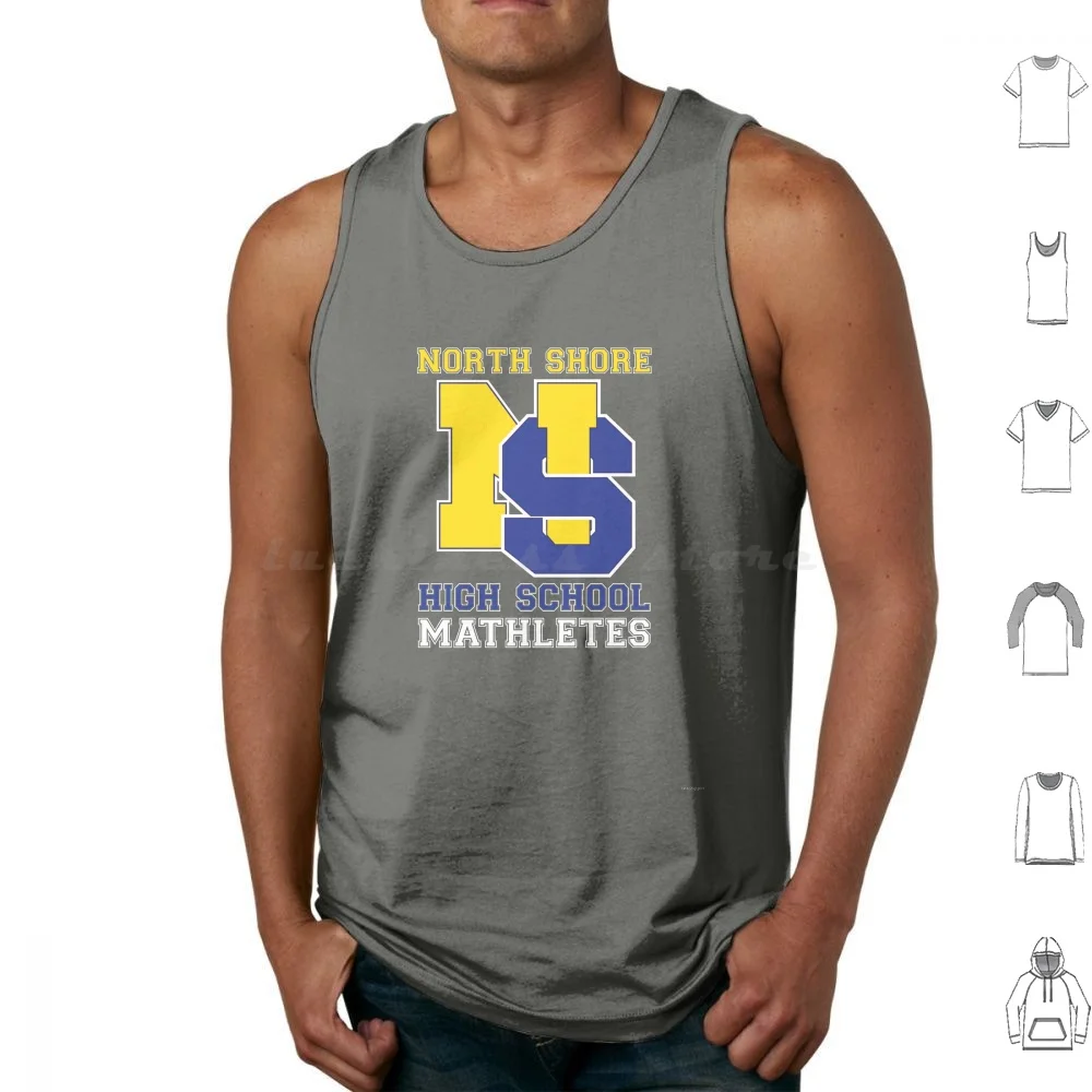 North Shore High School Mathletes Tank Tops Vest Sleeveless Mean Girls Fetch Tina Fey Mathletes Regina George North Shore High