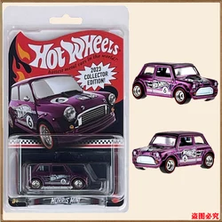 HOT WHEEL RLC 1:64  Moris Mini LIMITED Collector iron soled rubber tire diecast metal car model