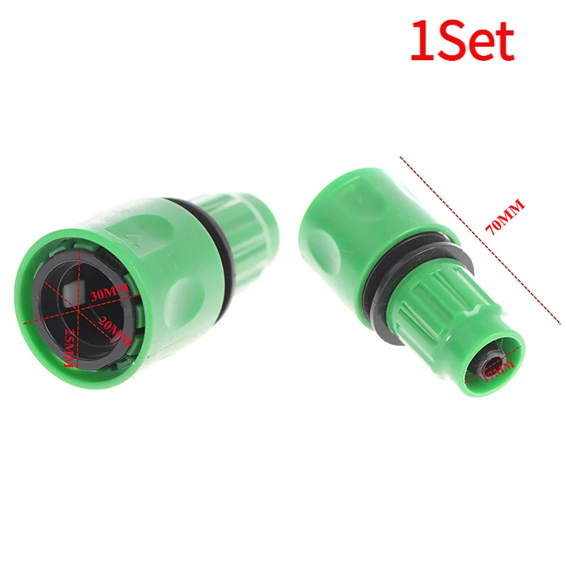 1Set One-Way Quick Connector 3/8