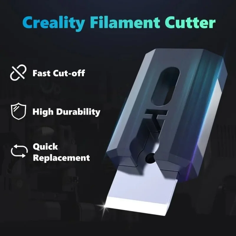 Creality Official K2 Plus Filament Cutter Fast Cut-off High Durability Quick Replacement for K2/K2 Pro 3d Printer Accessories