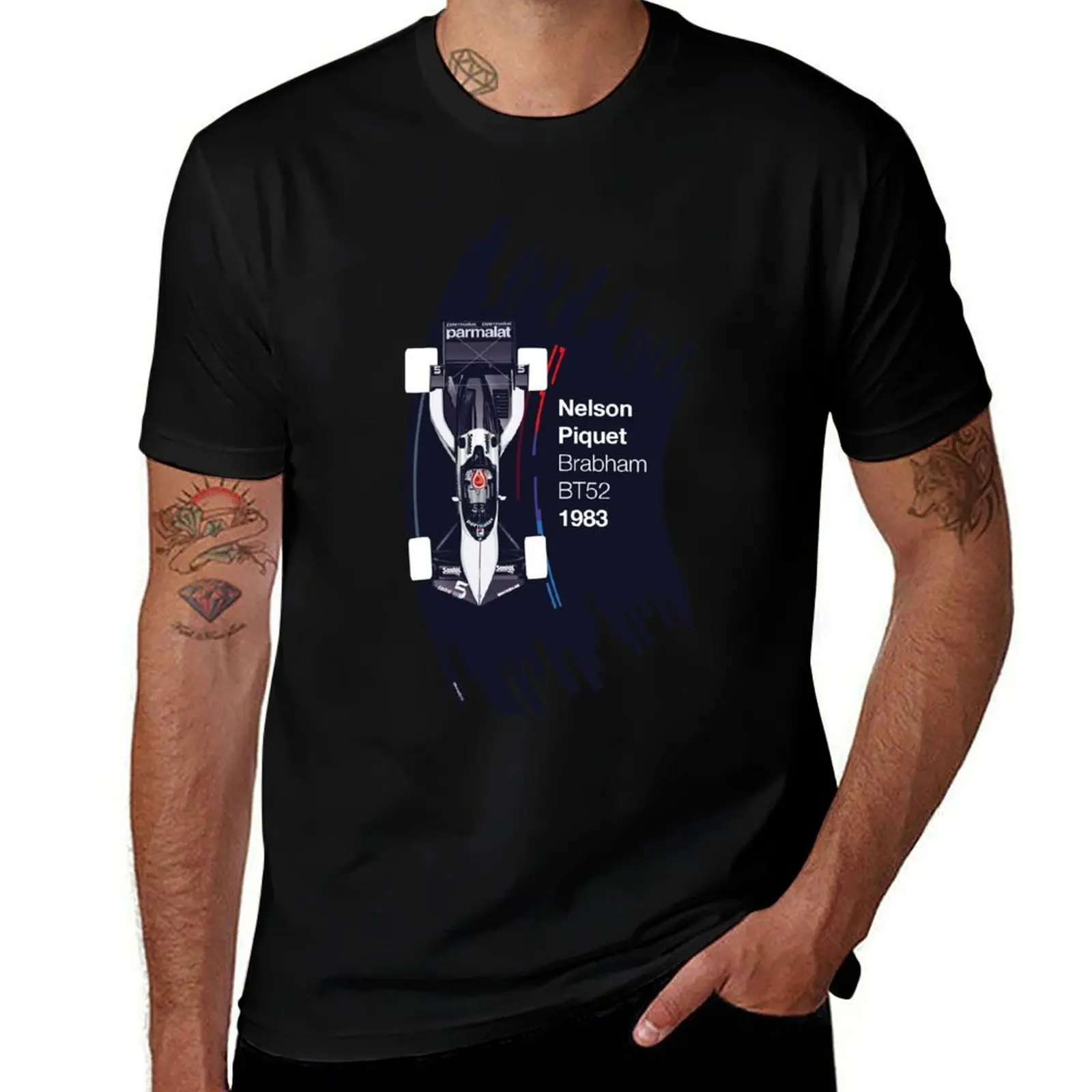 

Brabham BT52 T-Shirt plus sizes rapper graphic tees T-shirts man mens clothing