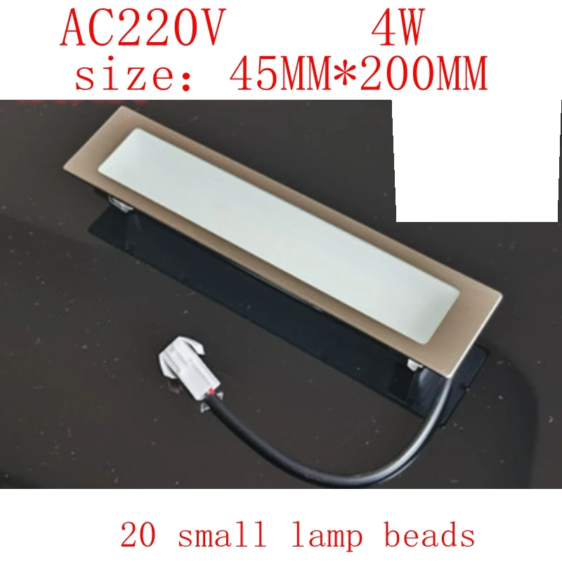 

For FOTILE range hood LED lamp holder illumination lamp 45MM*200MM AC220V 4W