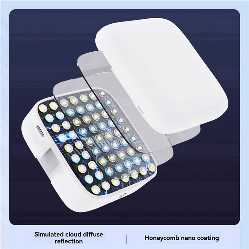 SQPP-M22 ضوء سيلفي LED مغناطيسي للهواتف بمشبك مزدوج اللون ودرجة حرارة محمولة للتصوير الفوتوغرافي في الهواء الطلق باللون الأسود