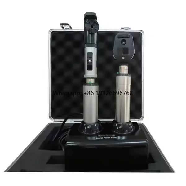 

Ophthalmic Rechargeable Retinoscope and Rechargeable Ophthalmoscope Set YZ-11D and YZ-24B