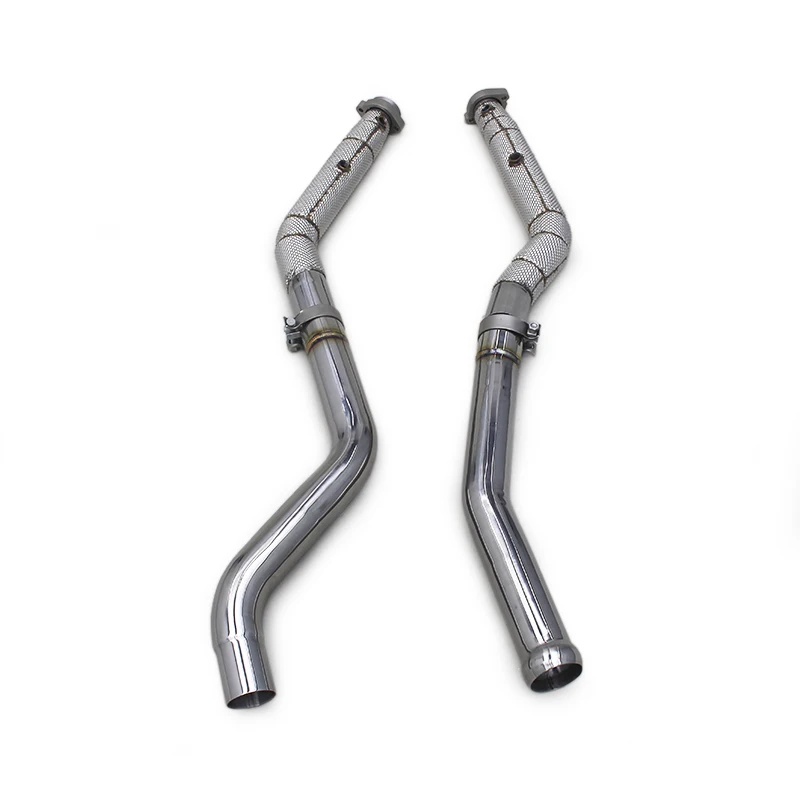 

Custom Performance Exhaust Downpipe For Mercedes-Benz GLE63 AMG 5.5T 2015 Car Exhaust Pipes Stainless Steel Downpipe