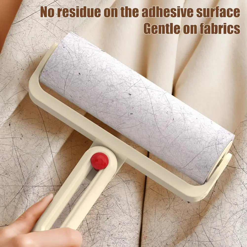 

2026 Reusable Lint Roller,Paper Sticky Roller,Household Cleaning Tool,Cat Hair Remover Brush