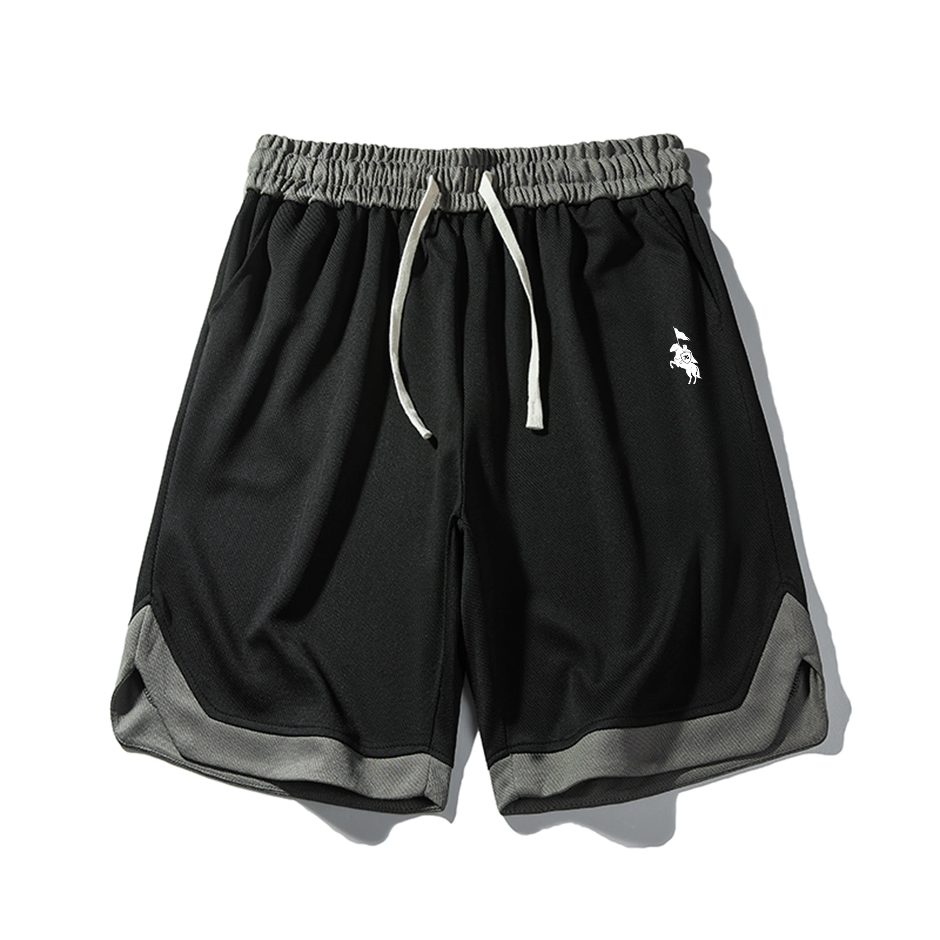 

Мужские баскетбольные шорты Knight Print, свободного кроя, повседневные, летние, длиной до колена, унисекс, со средней посадкой, из полиэфирного волокна