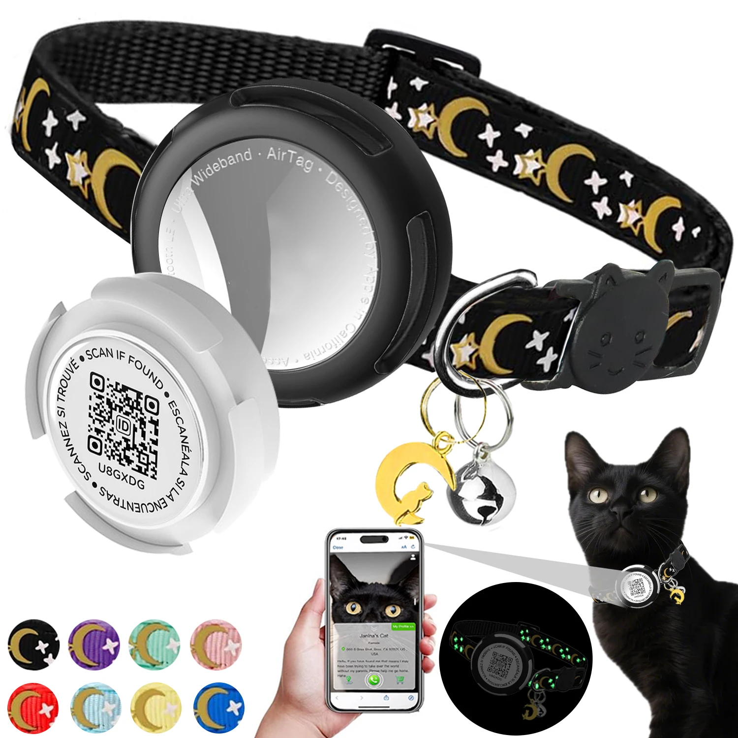 Airtag Cat Collar W… - image