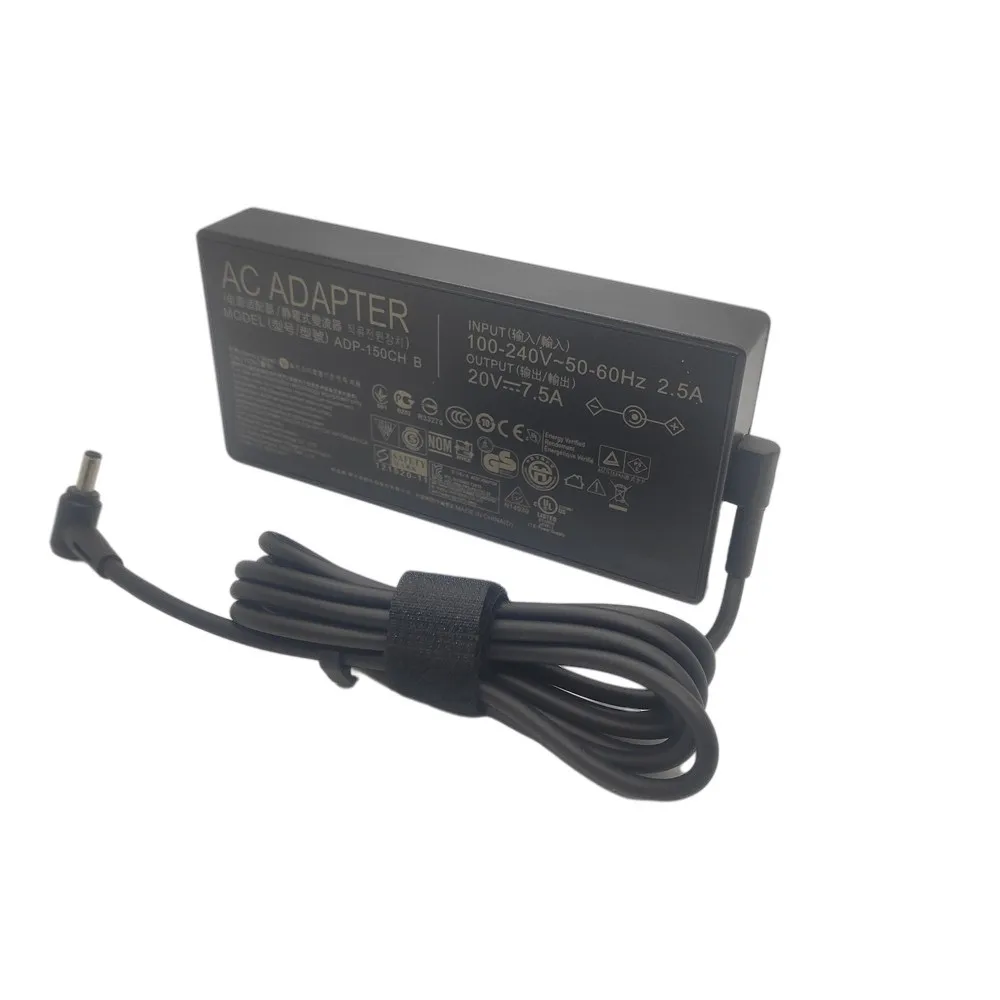 Imagem -03 - Adaptador para Carregador Portátil com Ponta Pequena de Boca e Agulha 20v 7.5a 150w 4.5x3.0 mm Asus X571 X751g X571li X571lh Vx60g T9750 Ux535