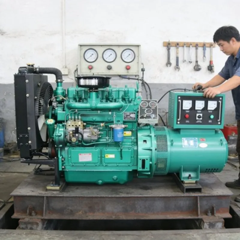 Open Frame Diesel Generator Set Long-lasting Engine 2000kw Rated Power 50/60hz Frequency Three-phase Low Fuel Consumption