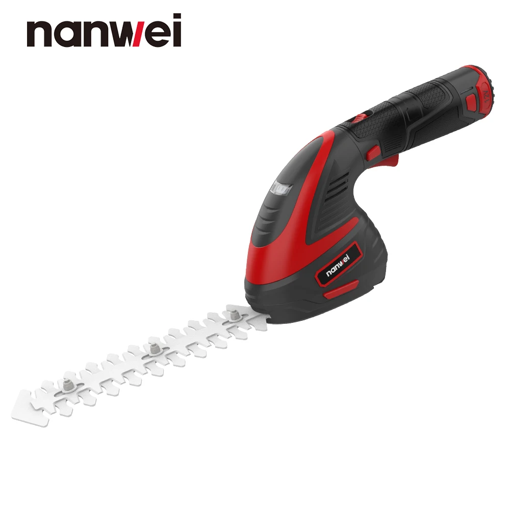 Nanwei 12V Electric Hedge Trimmer Charging Flower Scissors Greening Branch Trimming Flower and Grass Gardening Tools