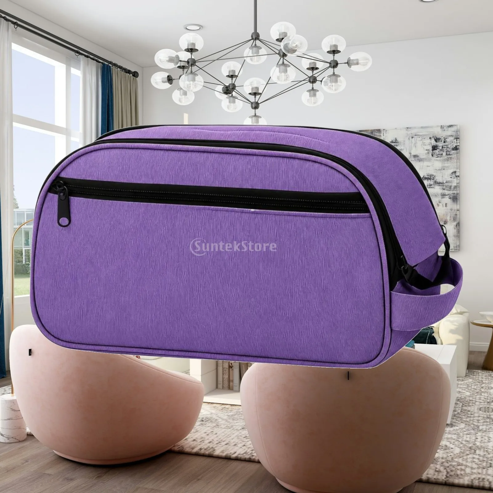 Protective Breathing Device Travel Bag for Cpap Equipment with Double Zippers Oxford Cloth