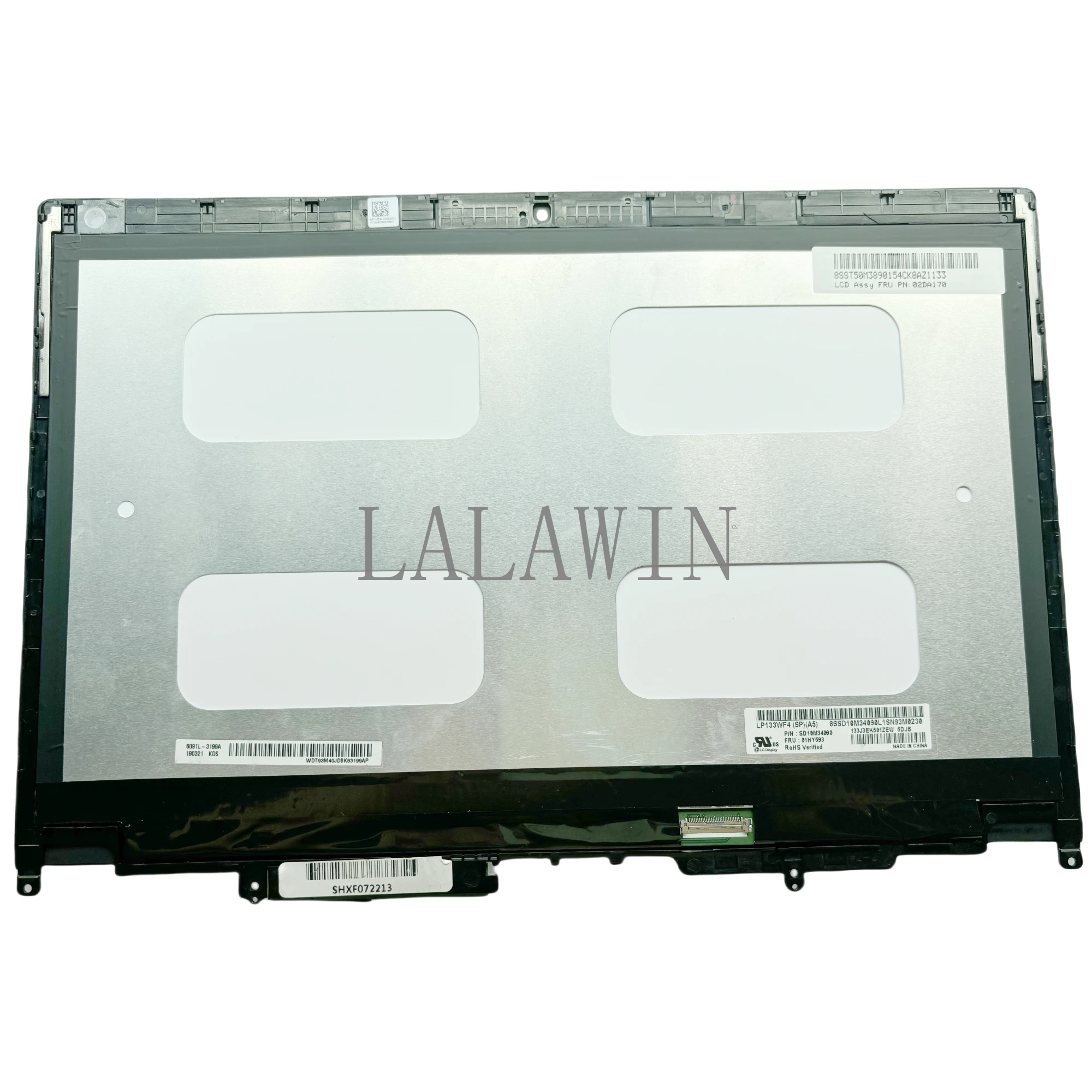 

LP133WF4 SPA5 M133NWF R3 Re 13.3inch For Lenovo Thinkpad Yoga X380 LCD Displa Touch Screen Digitizer Assembly FHD